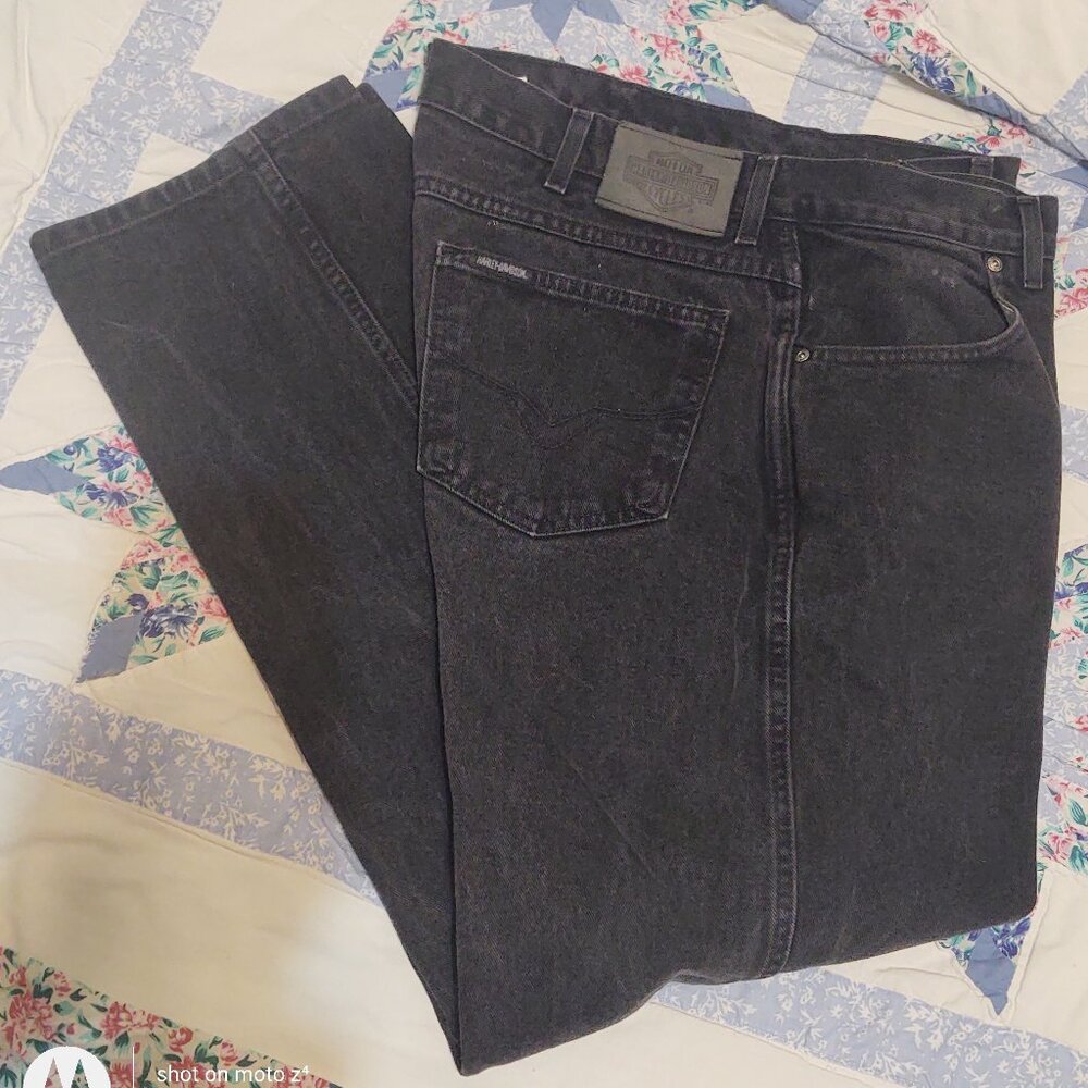 Harley Davidson Black Jeans Men's size 40/32